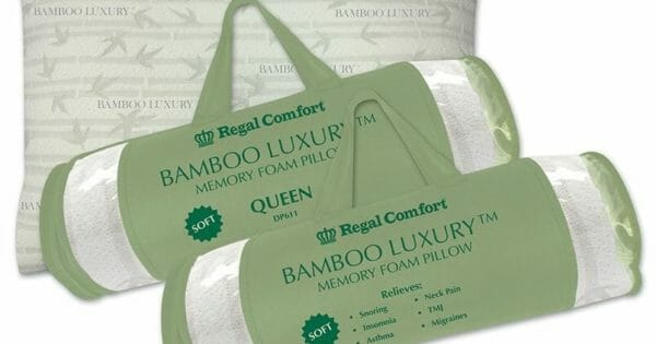 regal comfort bamboo pillow