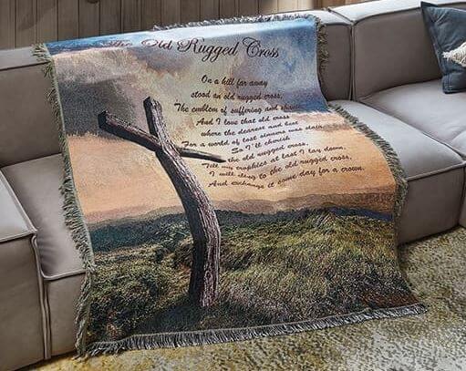Tapestry Throw Old Rugged Cross Lidl Dollys