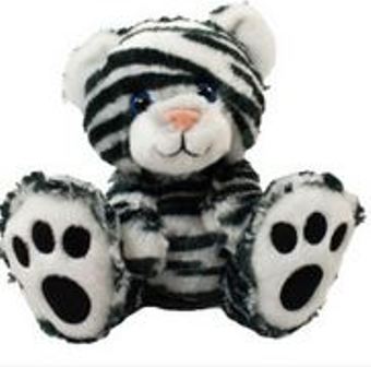 plush white tiger