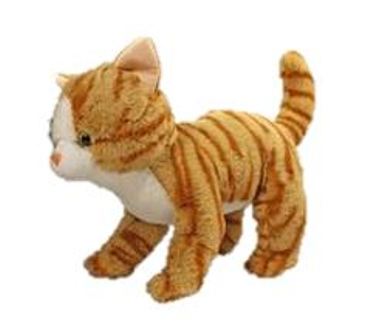 orange tabby plush
