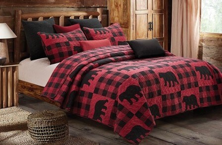 Buffalo Plaid Red Quilt Set Lidl Dollys, Red Buffalo Plaid Twin Bedding