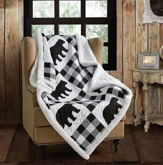 Quilted best sale sherpa throw